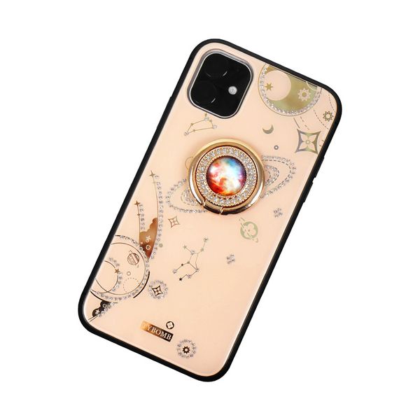 

wholesale phone case for iphone 11/11pro/11 pro max xr xs/x xsmax 6p/7p/8p 6/7/8 fashion tpu+pc back cover with rhinestone & kickstand