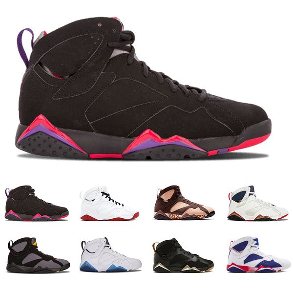 

patta x 7 ray allen 2019 olympic 7s men anti-slip basketball shoes history of flight hare mens raptor sports sneakers 7-13