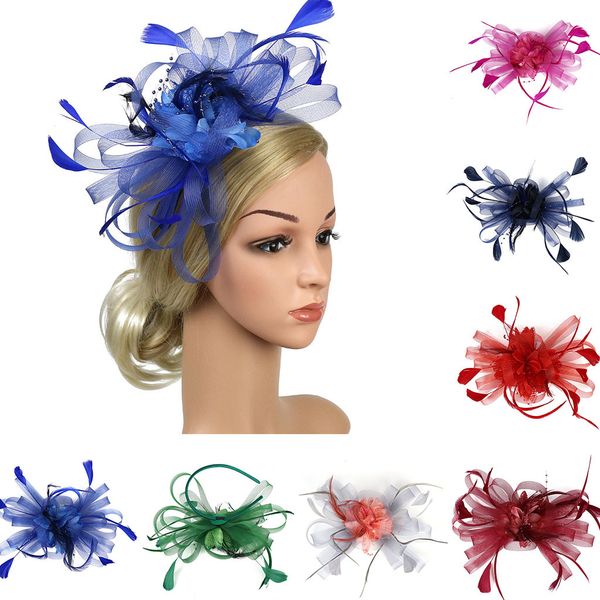 

feitong headpiece flapper headband headdress floral flower garland girls headband accesorios para el cabello #3