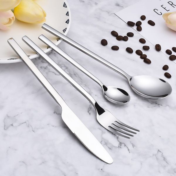 

new arrival cutlery sets western dinnerware sets forks steel spoons flatware sets home l restaurant wholesale