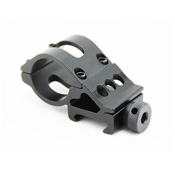 1 pollice 25mm Torcia Laser Rifle Scope Mount Fit Weaver 20mm Picatinny Rail