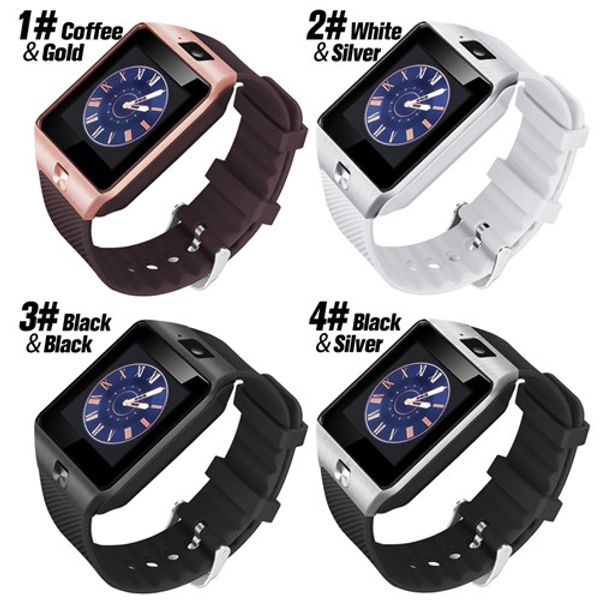 

android intelligent dz09 watch smart sim smart android high watch for wristband cellphones batteries inteligente with sport quality rel xrim, Slivery;brown