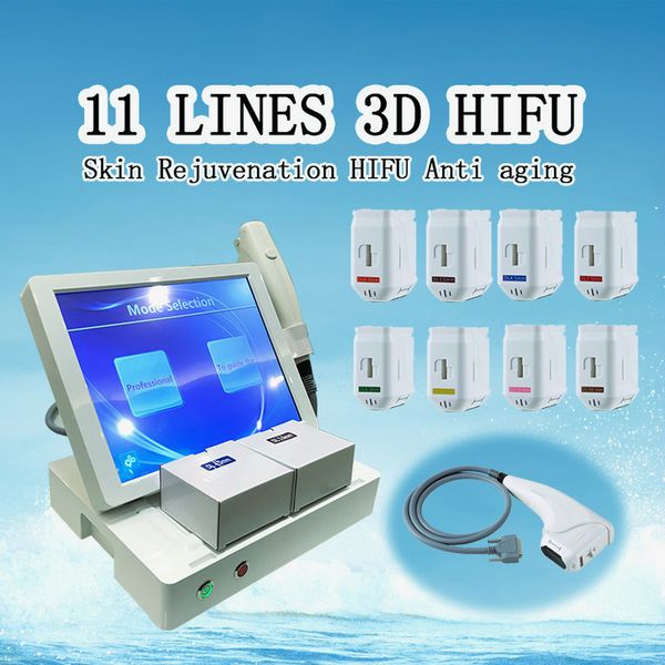

2020 professional 4d 3d hifu face and body fat reduction equipment cartridges for face lift body slimming salon equipment for spa