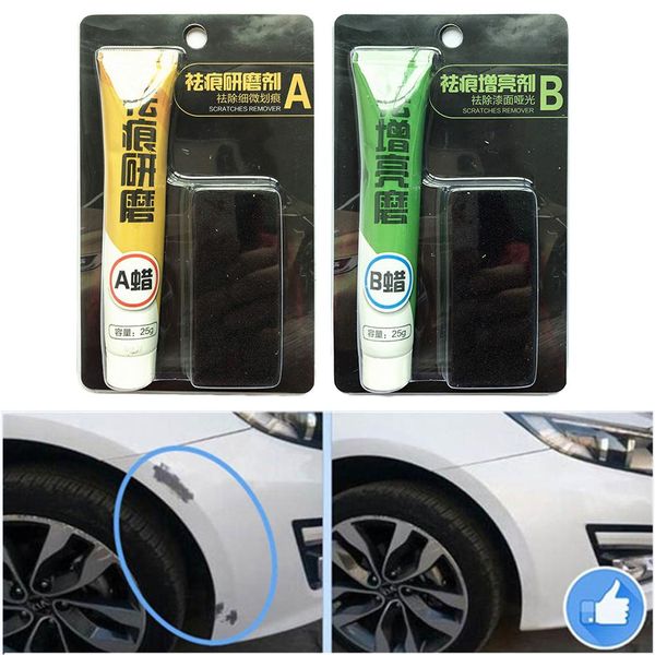 

30g car scratches repair kit polishing grinding wax cream paste paint scratch remover care auto fix it car wax