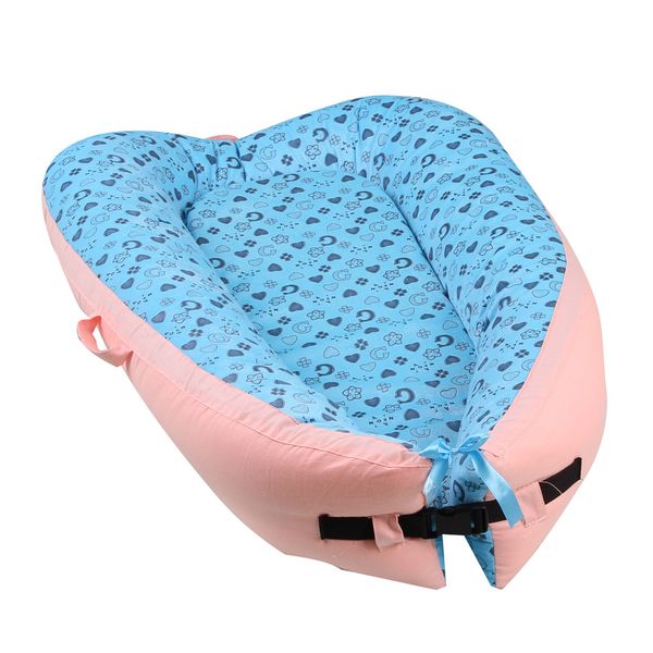 

newborn infant baby portable removable and washable crib travel bed cartoon crib