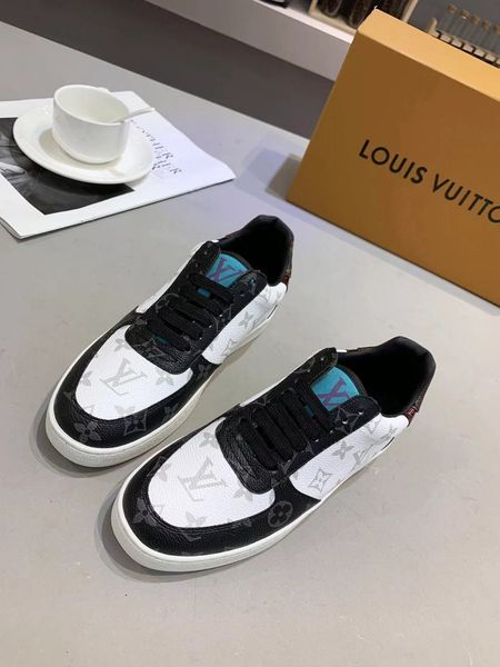 

2020 new sy couple luxury design casual sports shoes leather sneakers daily casual shoes