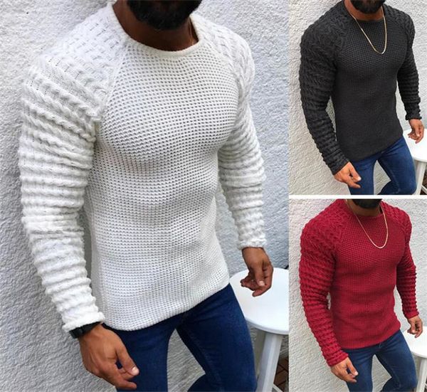 

сплошной цвет мужские свитера пуловер тощий мужские свитера o шеи с длинными рукавами трикотажные мужская одежда, White;black