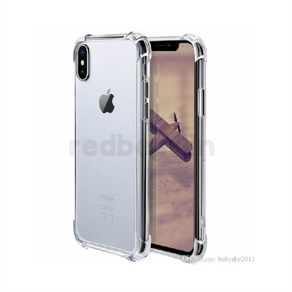 

покрытие ударопрочный ультра-тонкий прозрачный мягкий tpu для iphone xs xs xr макс