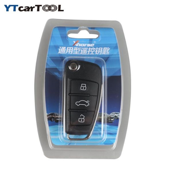 

2pcs x universal remote keys xhorse vvdi2 wireless remote keys-ds for all auto keys use vvdi programing folding key maker