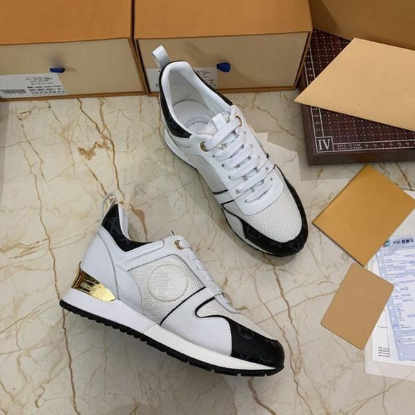 

2020 fashion luxury classic casual shoes platform leather trainer mens womens navy sneakers velvet chaussures, Black;red