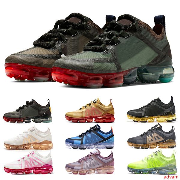 

run utility 2019 plus men running shoes triple black dark grey mutil volt oreo mens womens trainer sneaker sports ing