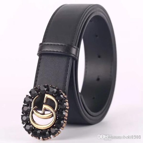 

fashion small width gold letter buckle canvas leather women belt with box belts womens colors belts ing, Black;brown