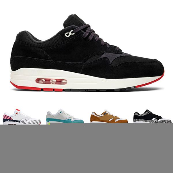 

new running shoes for men women 1 puerto rico elephant bred patch atomic teal orange white 87 mens trainers breathable air sports sneakers