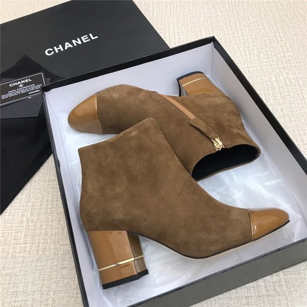 

fashion high heel boots luxury chnel women's singles shoes leather love women's shoes casual high heels luxury designer high heel, Black