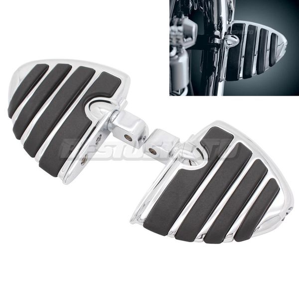 

front & rear motorcycle foot pegs footrest for yamaha royal star road star warrior 1600 1700 models floorboards footboards