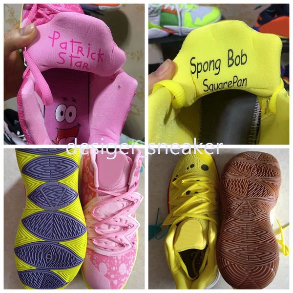 

New kyrie ponge bob men ba ketball hoe 5 trainer kyrie irving 5 2 mountain oreo friend patrick port neaker ize 40 46