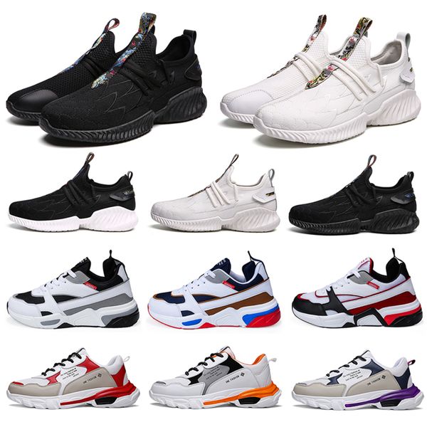 

2020 stability breathable running shoes for men black white grey red mens trainer fashion sports sneakers runner eur 40-46