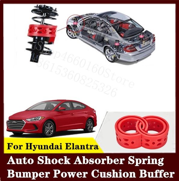 

for hyundai elantra 2pcs high-quality front or rear car shock absorber spring bumper power auto-buffers car cushion urethane