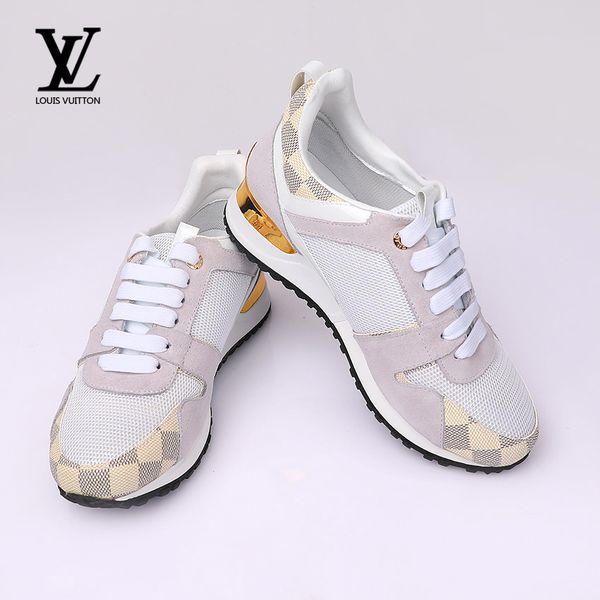 

2019 spring new cool air european and american sports shoes leather casual flat running shoes color round red bottoms shoes casual men, Black