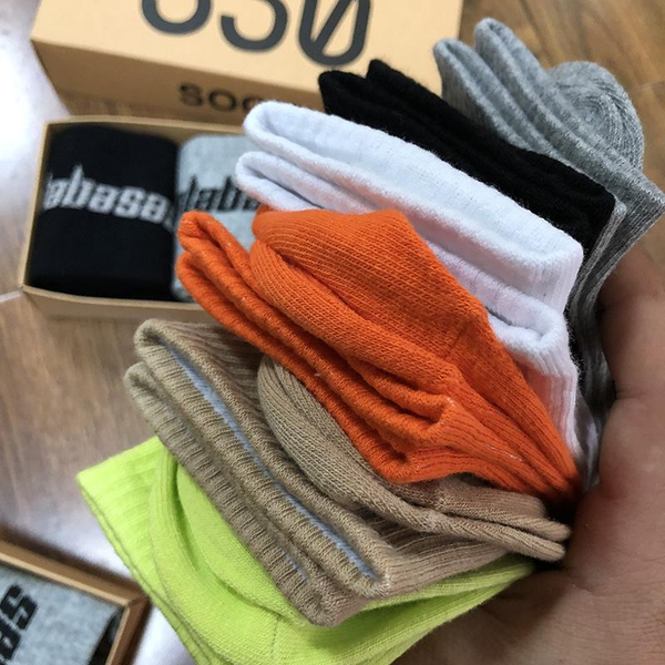 

season6 350 box socks eur america 500 fashion brand 700 kanye west v2 calabasas sock wear shoes as you like [order 5 pairs at least] 901ca6#, Blue