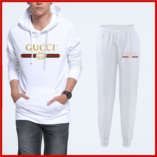 

2020designer di граффити толстовки мужские и женские толстовки + sweatpants костюмы осень / зима шерсть люкс с капюшоном перемычки, Black;brown