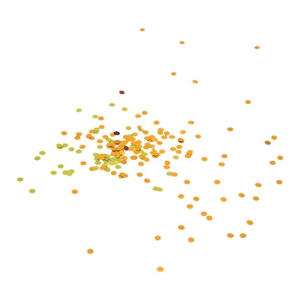 

glitter hexagon acrylic uv gel false tips nail art salon tool set, Silver