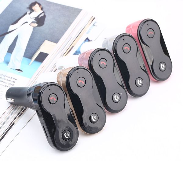 

vehemo 3.5mm with mic car fm radio car mp3 player adapter bluetooth mp3 music calling portable audio