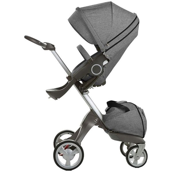 

2020 new 12.5kg high landscape off the ground 75cm baby stroller hand baby stroller reclining can sit folded