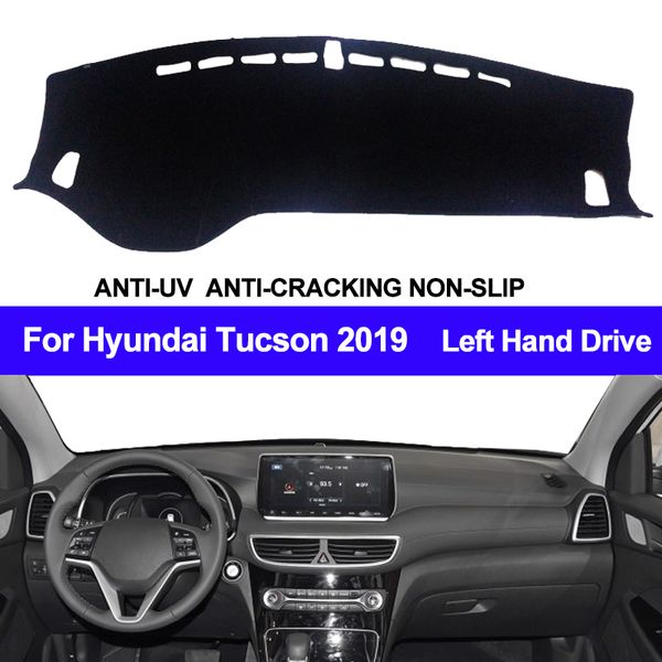 

car dashboard cover for tucson 2019 dashmat pad dashboard cover carpet dash mat sun shade left hand drive car protector