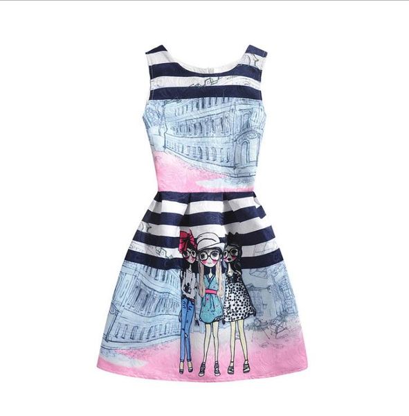 

child designer dresses 2019 girls butterfly embroidered sundress baby sleeveless princess dress summer children's wear 20 styles, Red;yellow