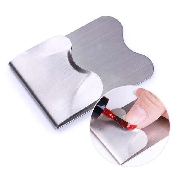 

1pc easy french line edge guide stainless steel trimmer french smile line drawing multi-size nail manicure nail art styling tool