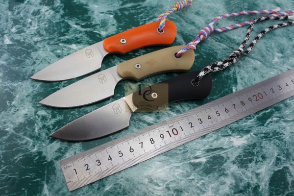 Lu Wokers Mango açık sabit bıçak bıçak D2 çelik G10 kolu En Iyi EDC Survival Kamp Hediye Aracı Bıçaklar