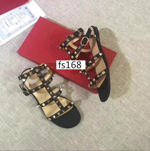 

новые корейские ивовые гвозди сандалии all-around baotou сандалии девушки остроконечные шипастые туфли размер, Black