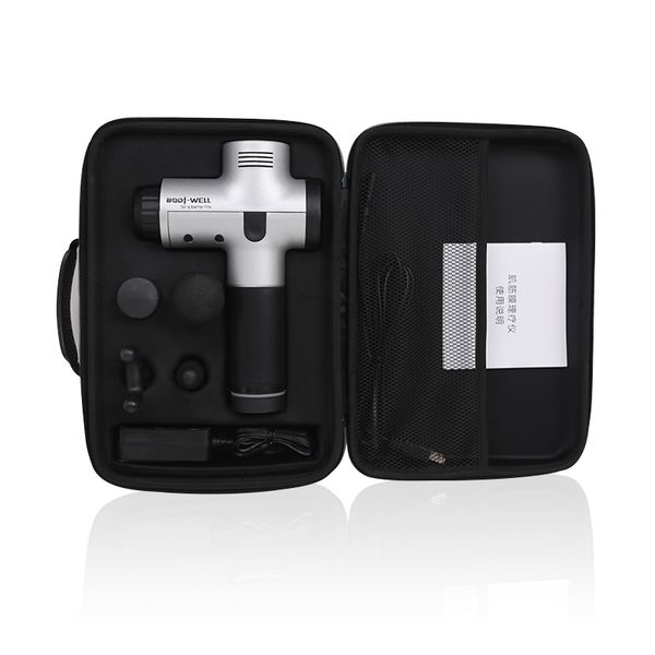 

2019 new brand ma age gun percu ion ma age dc 24v mu cle vibrating relaxing fa cia rehabilitation machine like hypervolt with ca e bag