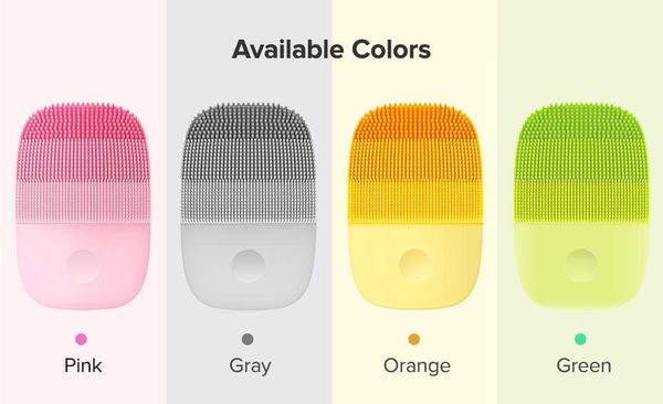 

inface official facial cleaning brush face skin care tools waterproof silicone electric sonic cleanser beauty massager