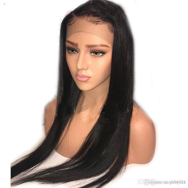 

hair lace front hair wigs for black women brazilian straight lace front wig preplucked with baby hair remy hair+wig net