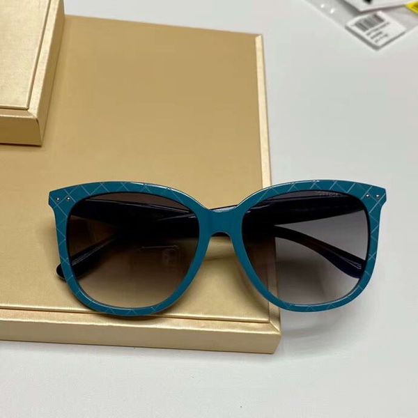 

fashion 0252s squre sunglasses blue grey gradient sun glasses fashion women sunglases new with box, White;black