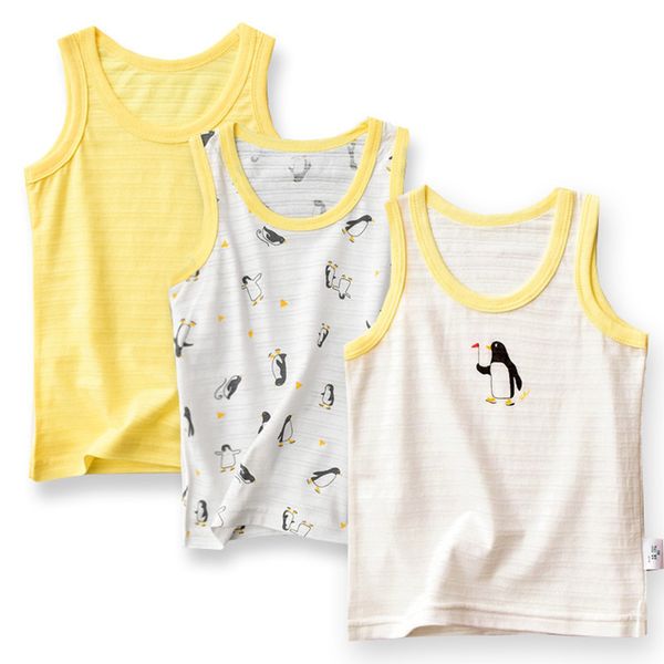 

baby boys cotton vests tanks kids cartoon plane t-shirts boys sleeveless tanks children's t-shirts boys clothes 4086 02 y200704, Blue