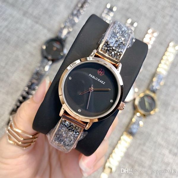 

2019 топ стиль женская мода часы популярные кристалл роскошные наручные часы горячие продать дизайн dropshipping часы кварцевые часы партии, Slivery;brown