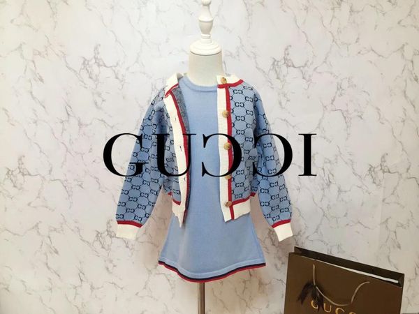 

2019 new children's long sleeve two-piece suit190813#18, White