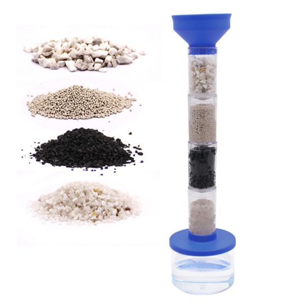 

diy water purifying device science kit - exploring the source of purified water, kids student educational toy