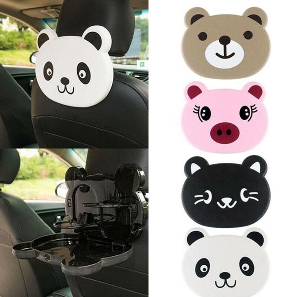 

car tray food car stand rear seat beverage rack water drink holder bottle travel mount accessory foldable meal cup desk table