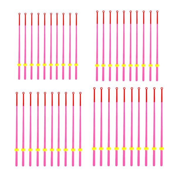 

40pcs abs plastic ice fishing rod tip slice winter fishing tackle fittings parts