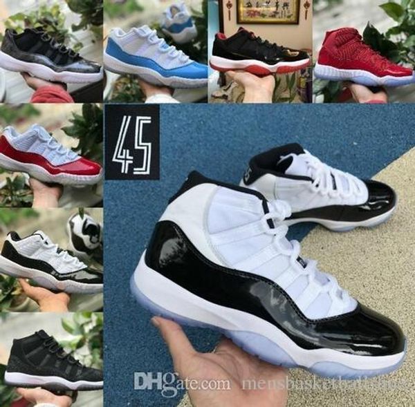 

горячее надувательство 2019 новый конкорд высокий 45 11 xi 11s мужчины баскетбольная обувь дешевые женщины кепка платье prm наследница трена