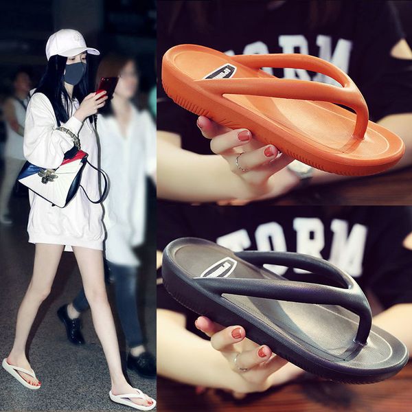 

new summer slippers women flat home shoes indoor outdoor beach flip flops word hollow fashion slides women slip on slippers