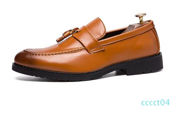 

горячая распродажа-newes designer men fashion остроконечные кисточки квартиры джентльмен обувь мужская свадьба возвращение домой выпускной в, Black