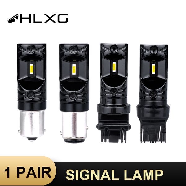 

hlxg 7440 w21w wy21w led turn signal brake reverse tail lamp 7443 w21/5w 1156 1157 3156 led bulbs 12v car lights auto 24v