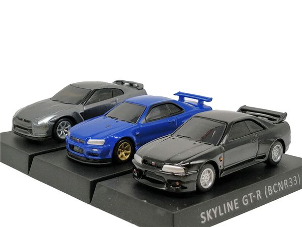 

1:72 nissan skyline r33 r34 r35 diecast модели автомобилей