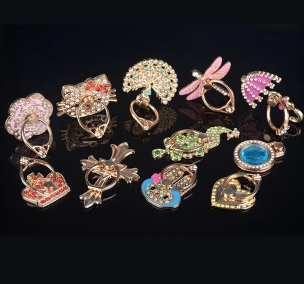 

Универсальный 360 градусов вращения Алмаз Bling телефон стенд держатель металла для