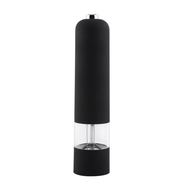 Freeshipping Black Electric Pepper Herb Mill Salt Spice Grinder Muller Milling Machine Pratico utensile da cucina per la casa